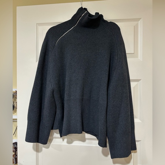 WAT the brand side zip knitted jumper - Picture 2 of 3